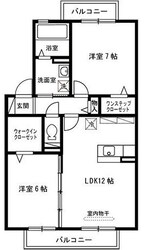 レフィナード B棟の物件間取画像